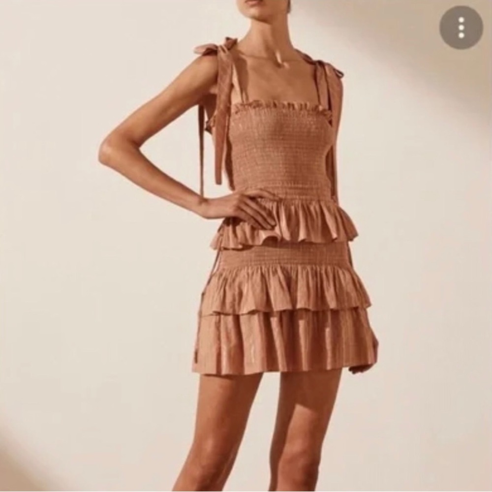 House of Harlow 1960 ruffle dress